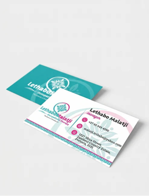Business Card Printing – None Varnished