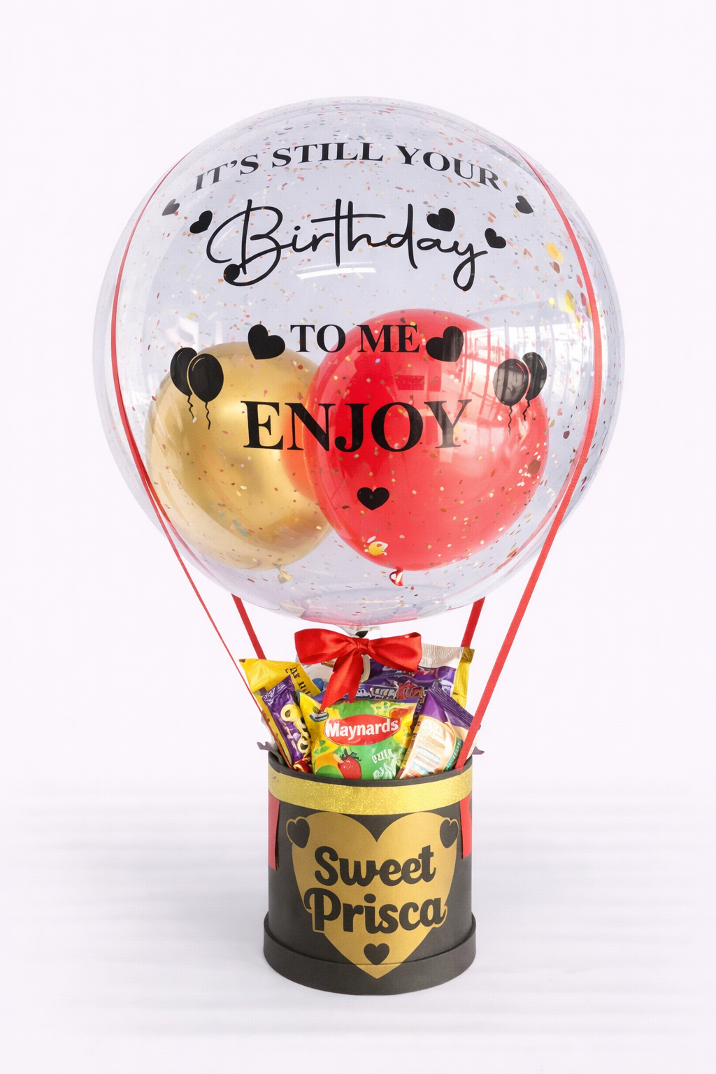 Sweet Red Love Personalized Hamper
