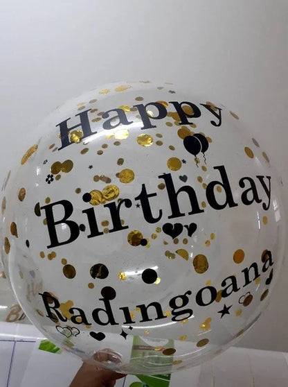 Personalized Balloon with Normal air