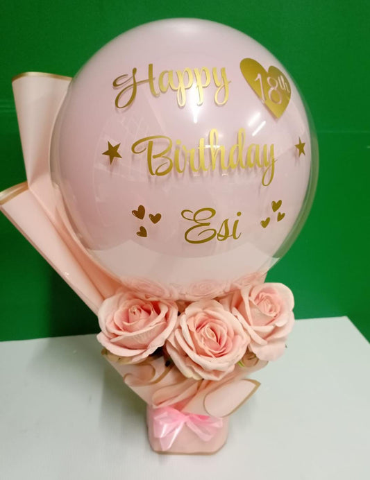 Rose Balloon bouquet