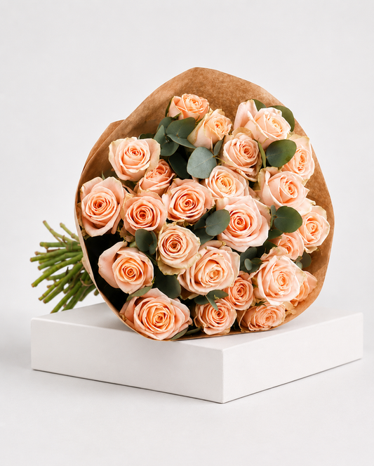Champagne Rose Bouquet