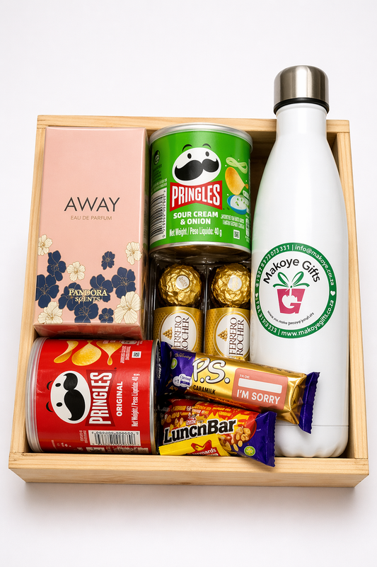 "Scent, Sip & Snack" Hamper