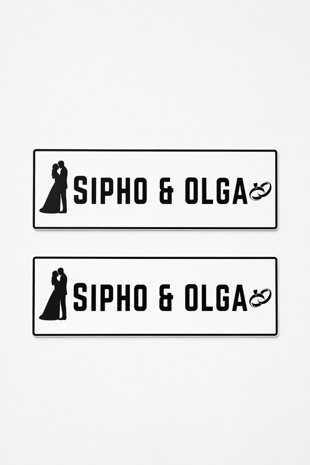 Personalized Number Plate