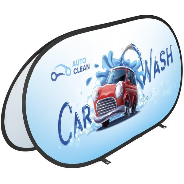 promotional Sublimated Pop-Up banner 