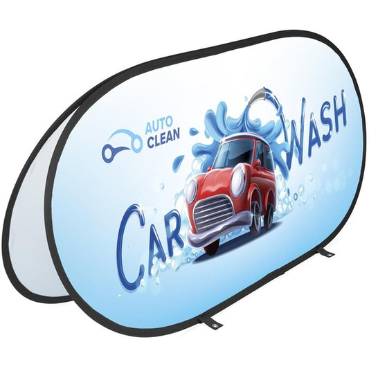 promotional Sublimated Pop-Up banner 