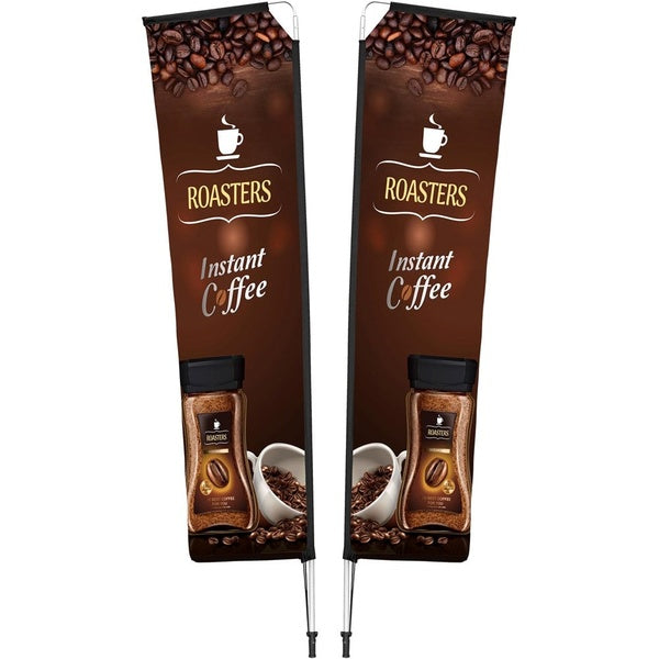 Telescopic Double-Sided Flying Banner