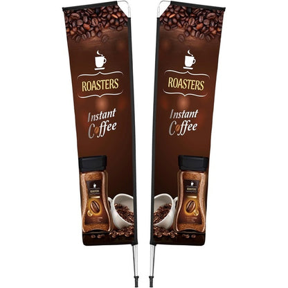 Telescopic Double-Sided Flying Banner