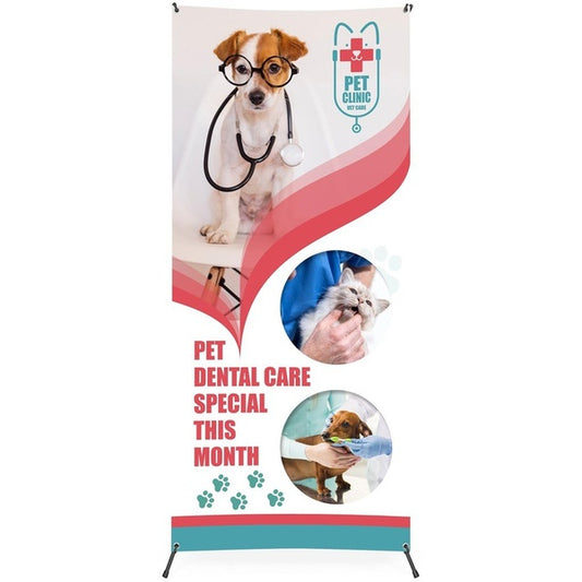 Champion Layflat PVC X-Banner 80cm x 180cm