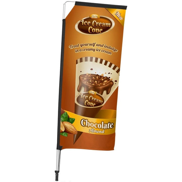 Telescopic Double-Sided Flying Banner