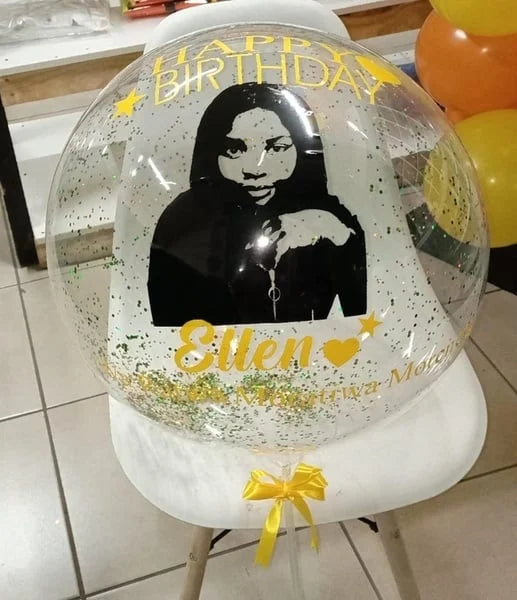 Face Illustration Personalized Balloon