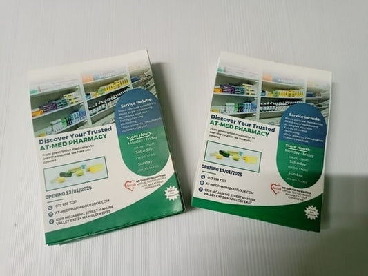 Full Colour Flyer A4 (Gloss / Mat Paper)