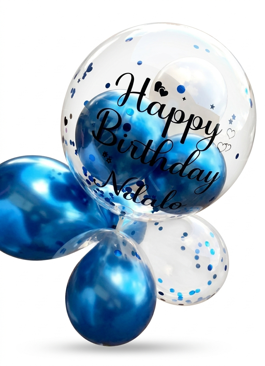 Quad Large Personalized Balloon