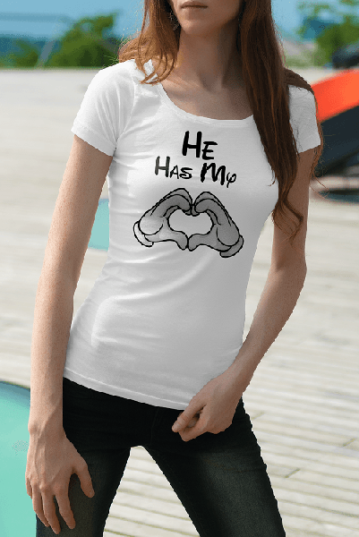 He/She Has My Heart T-Shirts