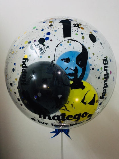 Face Illustration Balloon
