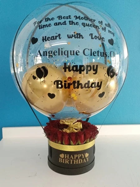 Black Baccara Personalized Hamper