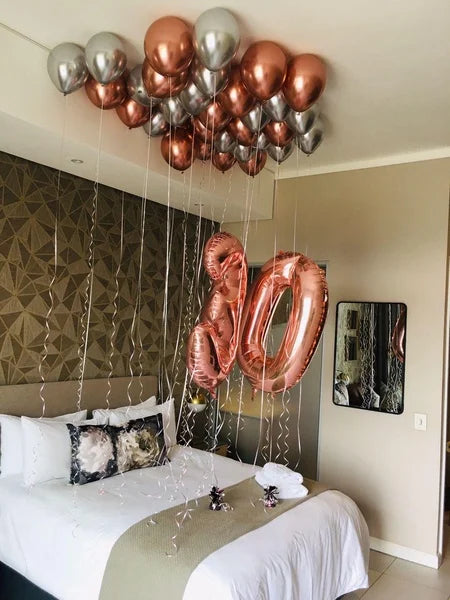 Helium Balloons Setup