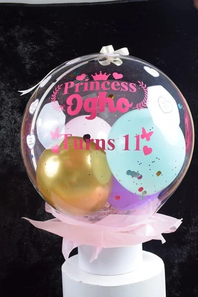 Surprise Money balloon box