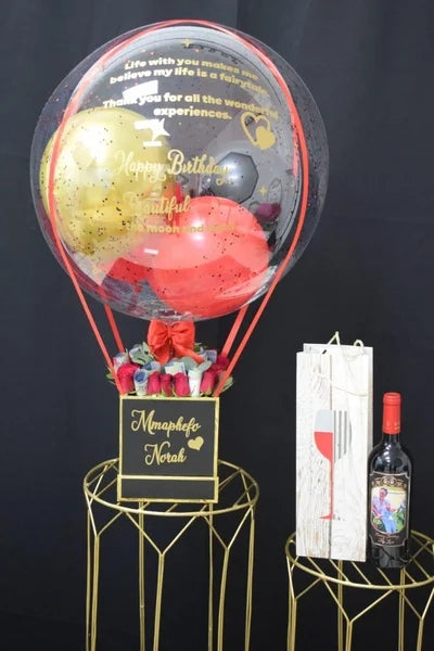 Red Campanella Personalized Hamper