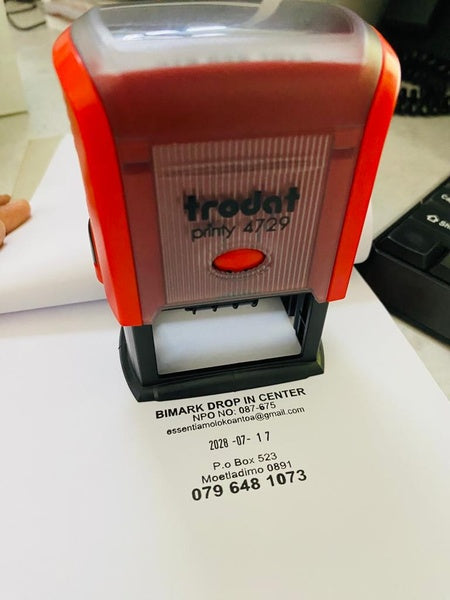 Trodat Printy 4729 Self-Inking Stamp