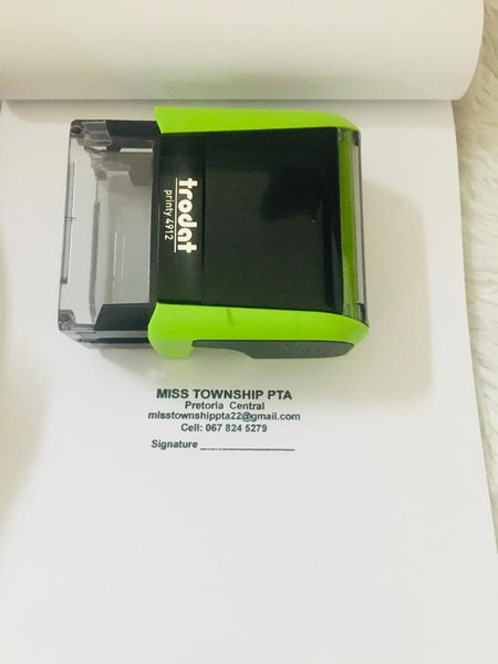 Trodat Printy 4912 Self-Inking Stamp