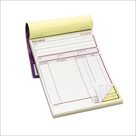 Carbonless/NCR Books (Invoice Books) Black and White