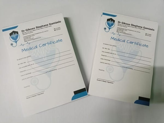 Medical/Prescription Book (Colour)