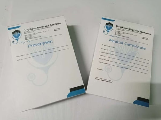 Medical/Prescription Book (Colour)