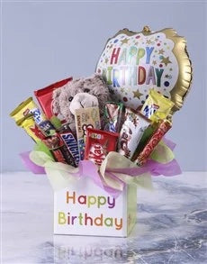Chocolate Furry personalized hamper