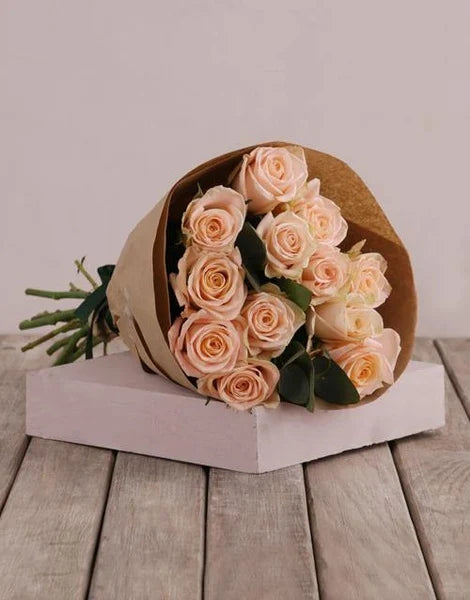 Champagne Rose Bouquet