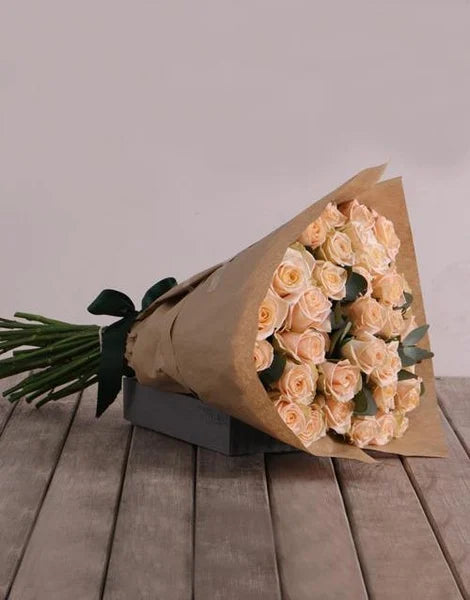 Champagne Rose Bouquet