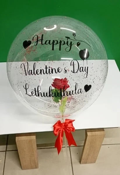 Rose Personalized Balloon