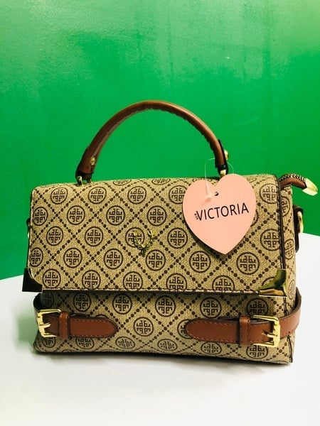 Satchel Bag with Horizontal Belts – Classic Elegance with a Modern Twist