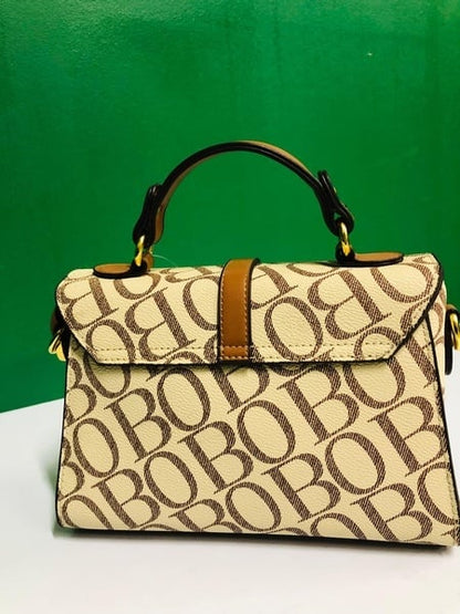 Satchel Bag with Vertical Belt – Sleek Sophistication Meets Practical Design