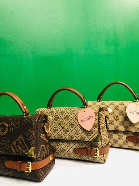 Satchel Bag with Horizontal Belts – Classic Elegance with a Modern Twist