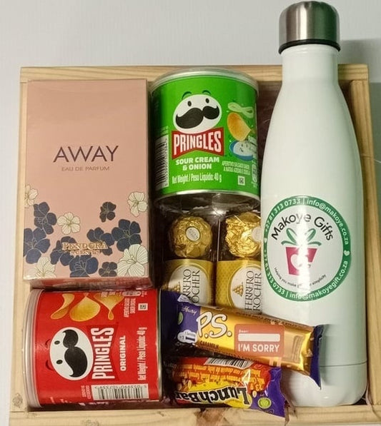 "Scent, Sip & Snack" Hamper