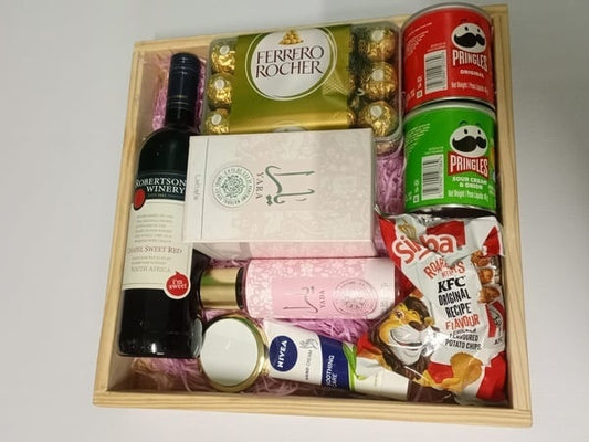 "Scent & Snack Oasis" Hamper