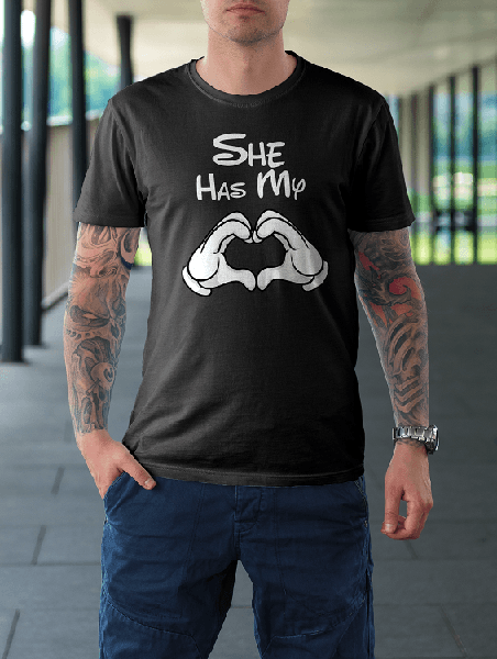 He/She Has My Heart T-Shirts