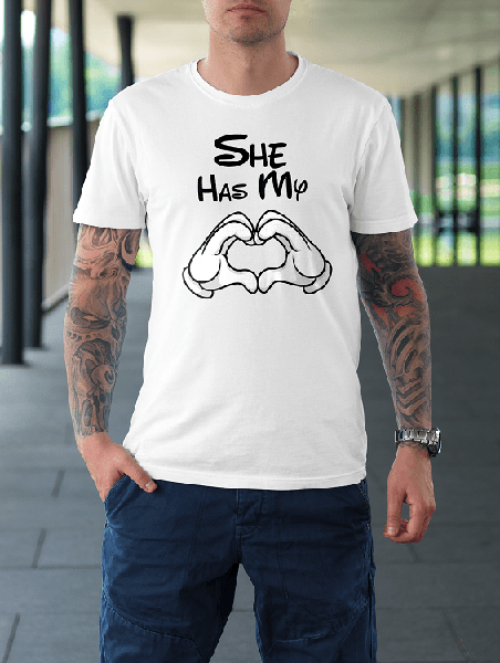 He/She Has My Heart T-Shirts