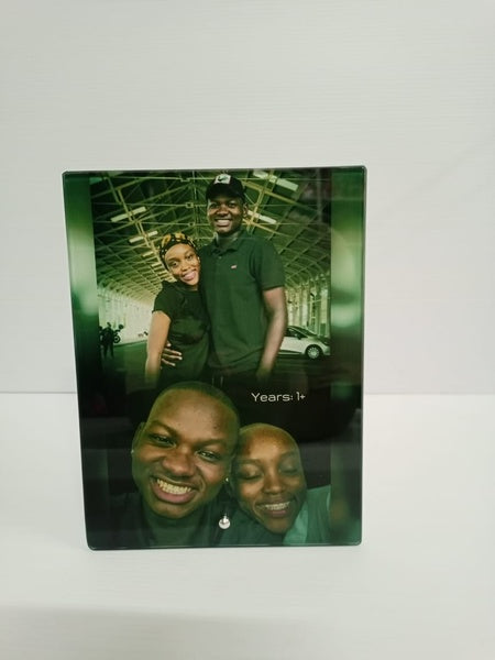 Glass Frame with foot 150 x200mm