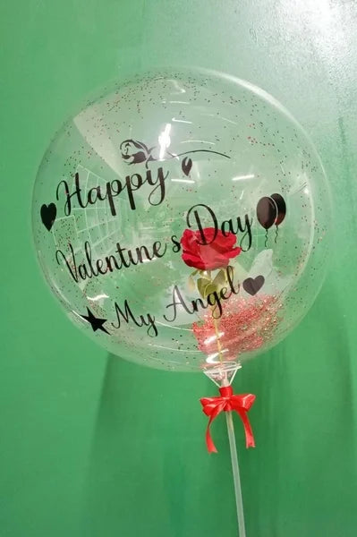 Rose Personalized Balloon