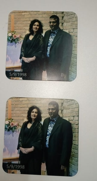 Wooden Coaster. 100 x 100mm