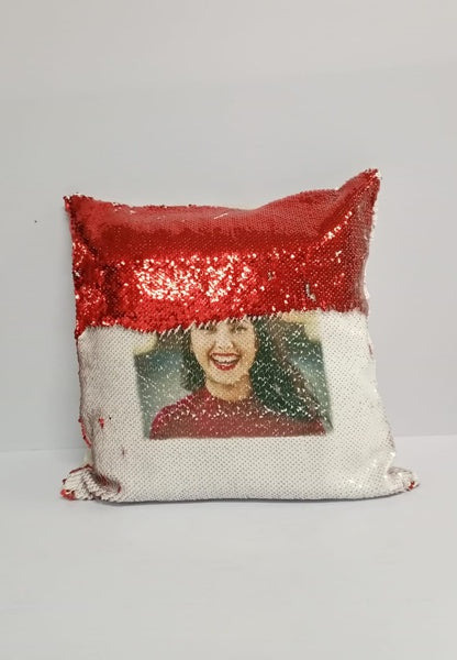 Sequined Cushion