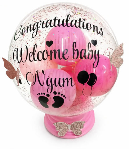 Personalized Snow Globe Balloon