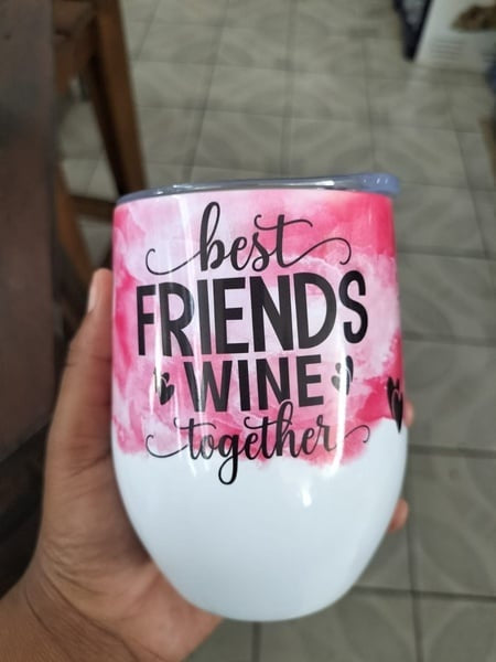 Personalized Wine Tumbler