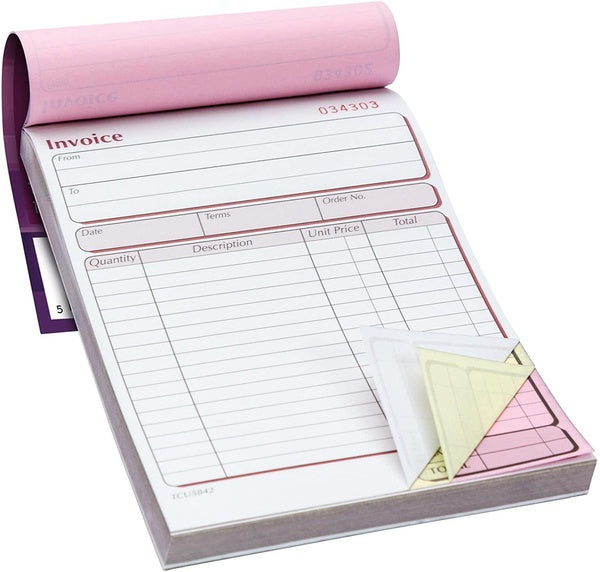 Carbonless/NCR Books (Invoice Books) Colour